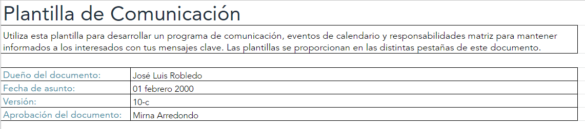  plan de comunicación - ejemplos: campaña temporalidad