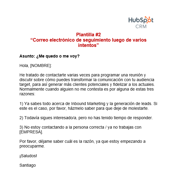 Seguimiento de ventas - Plantilla 2