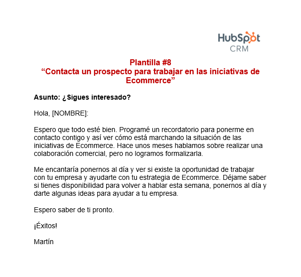 Seguimiento de ventas - Plantilla 8