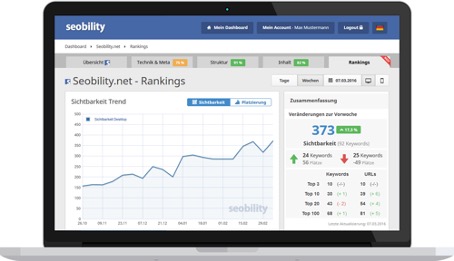 SEO-Tool von Seobility