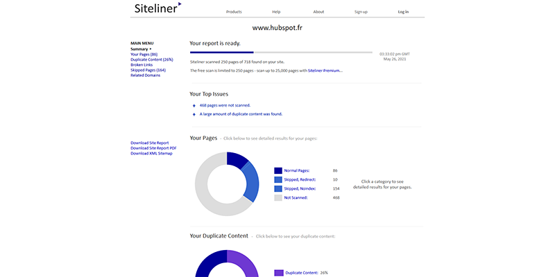 Siteliner