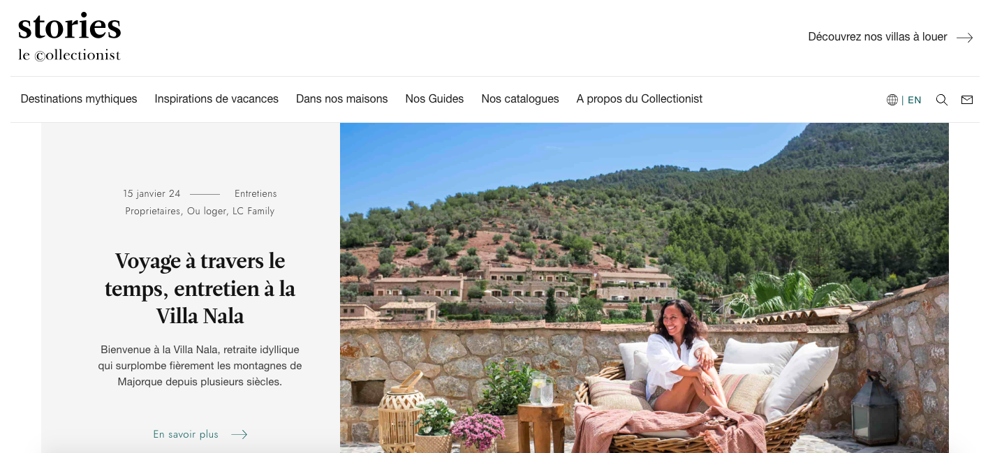 magazine stories le collectionnist