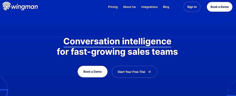 Cómo grabar una llamada con clientes: Wingman