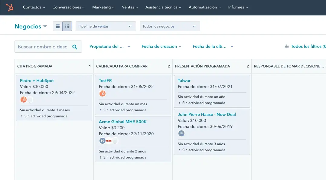 Software de gestión empresarial
