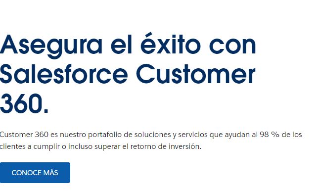 Software de ventas de Salesforce