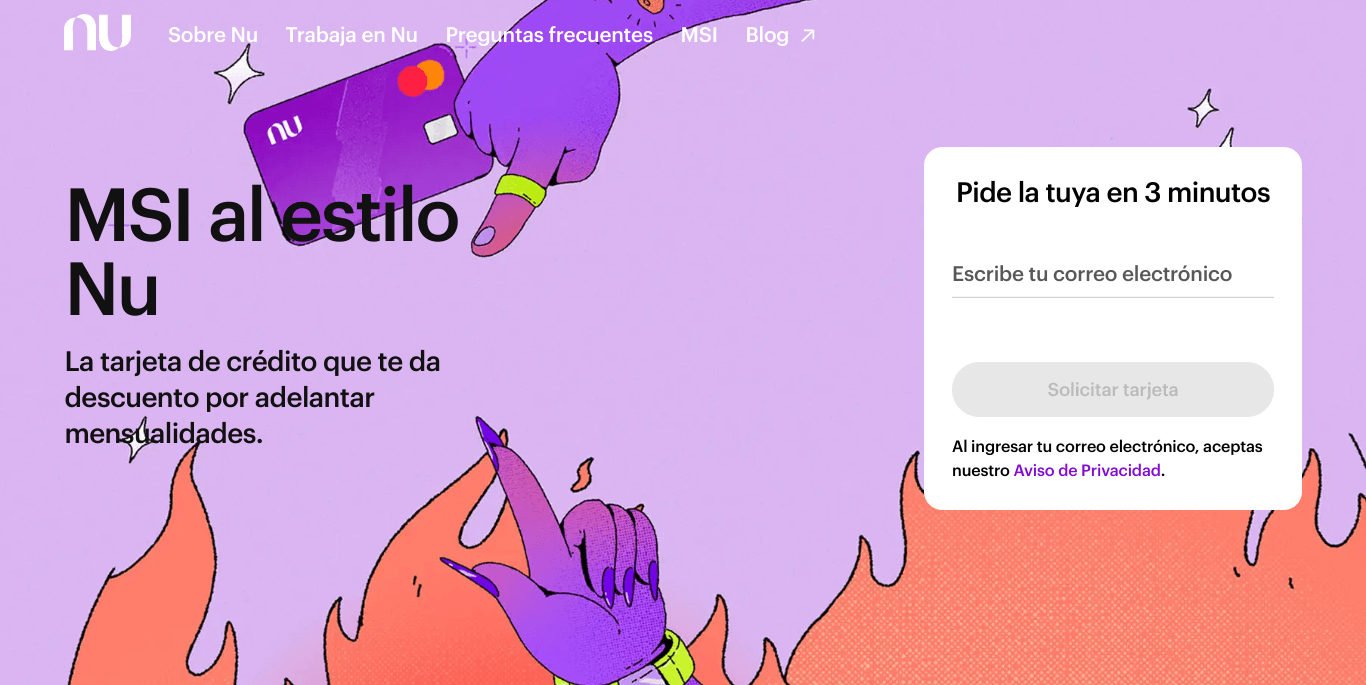 Ejemplo de startup: Nu