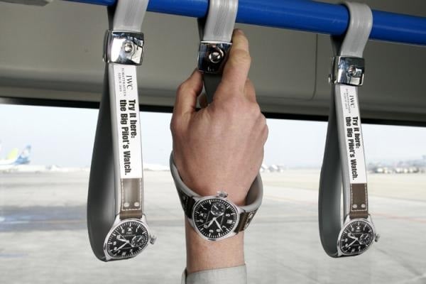exemple street marketing IWC