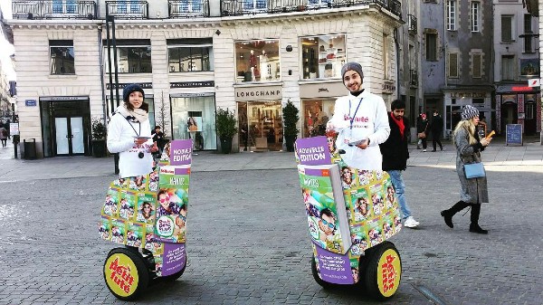 exemple de streetmarketing