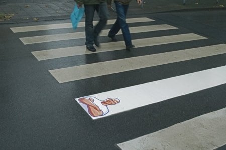 exemple street marketing monsieur propre