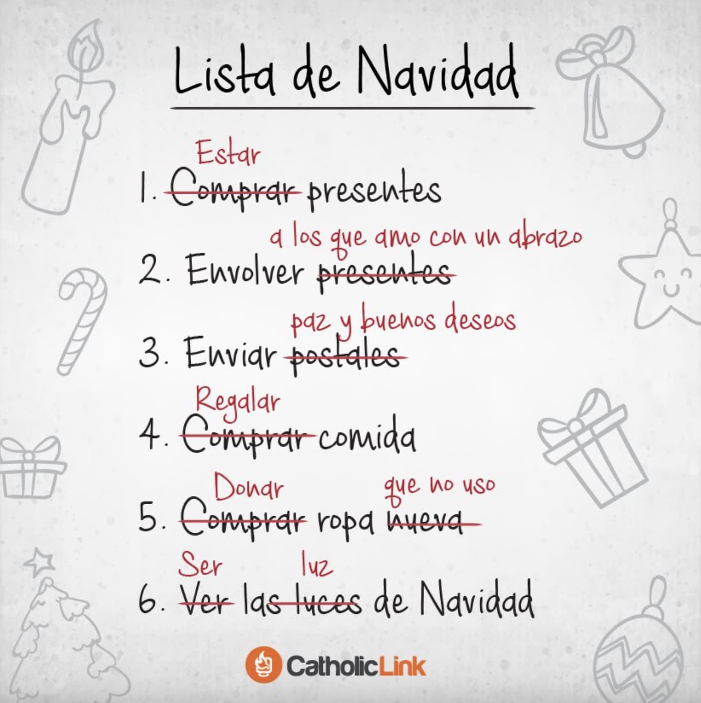Tarjetas de Navidad para clientes: lista