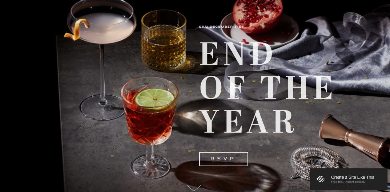 Template elegante para landing pages: Royce