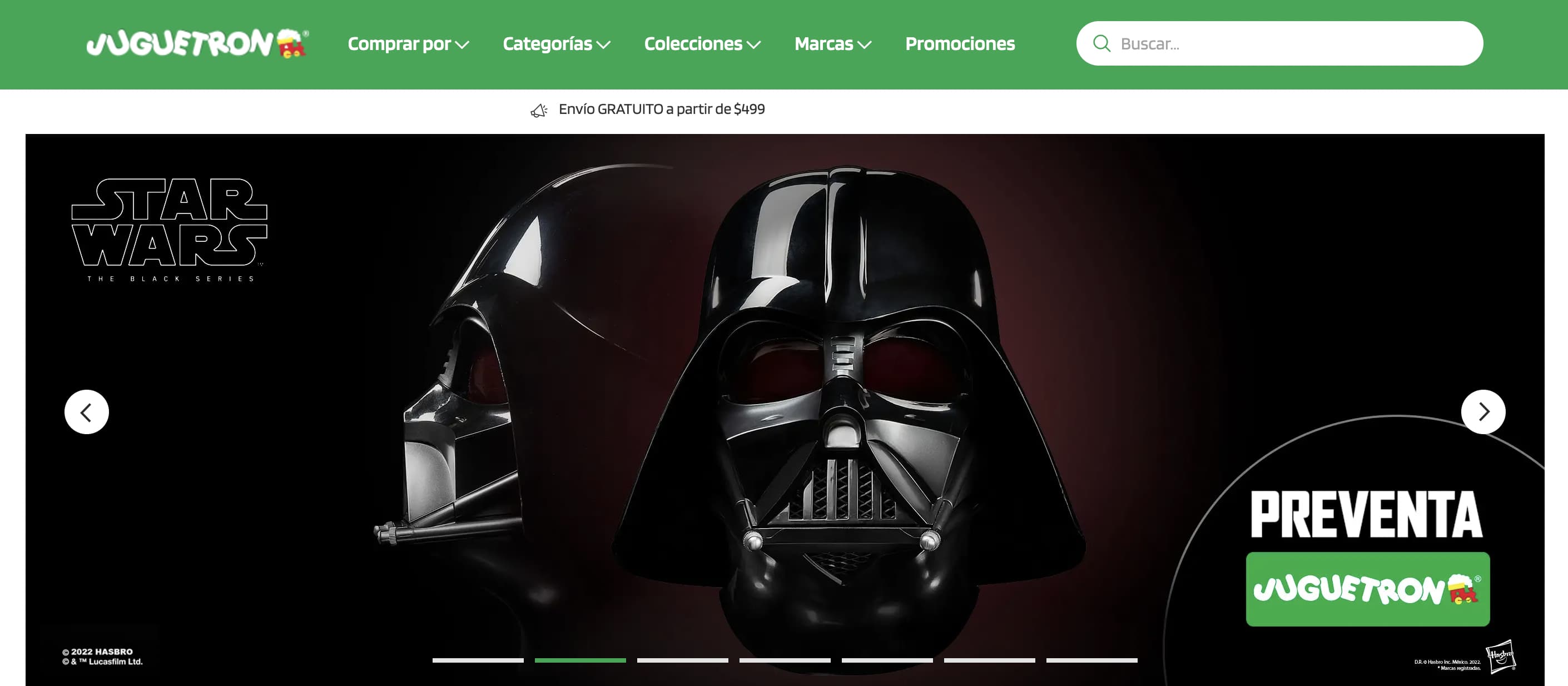 Ejemplo de tipo de descuento para introducir un nuevo producto de Juguetron