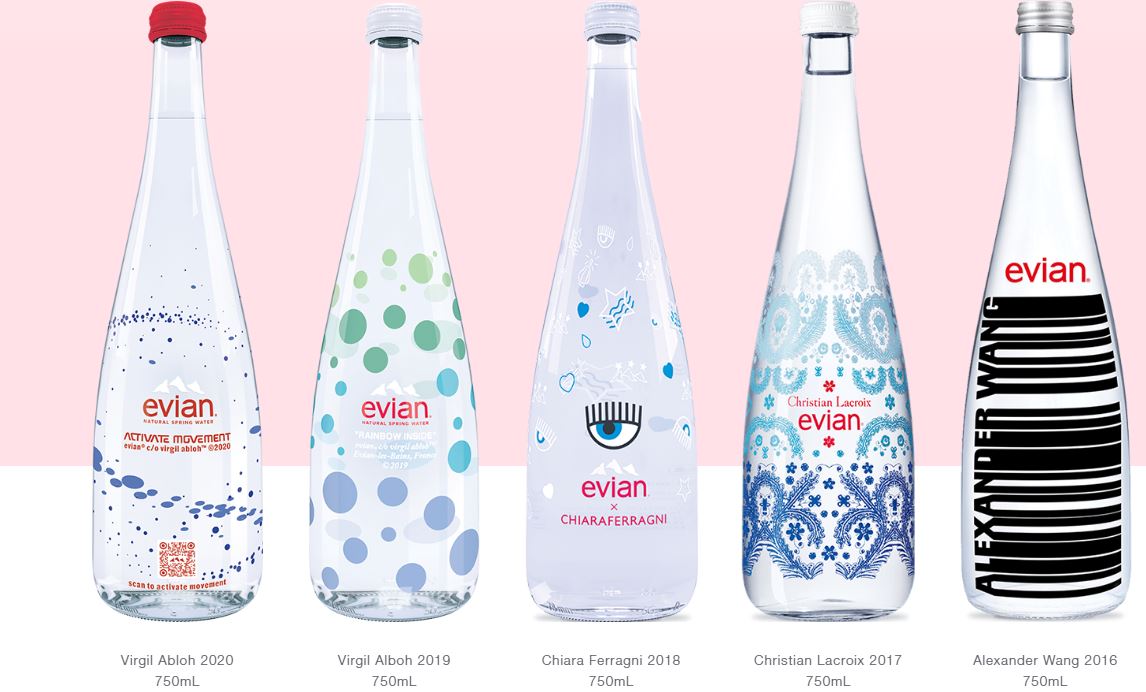 Ejemplo de valor percibido de Evian