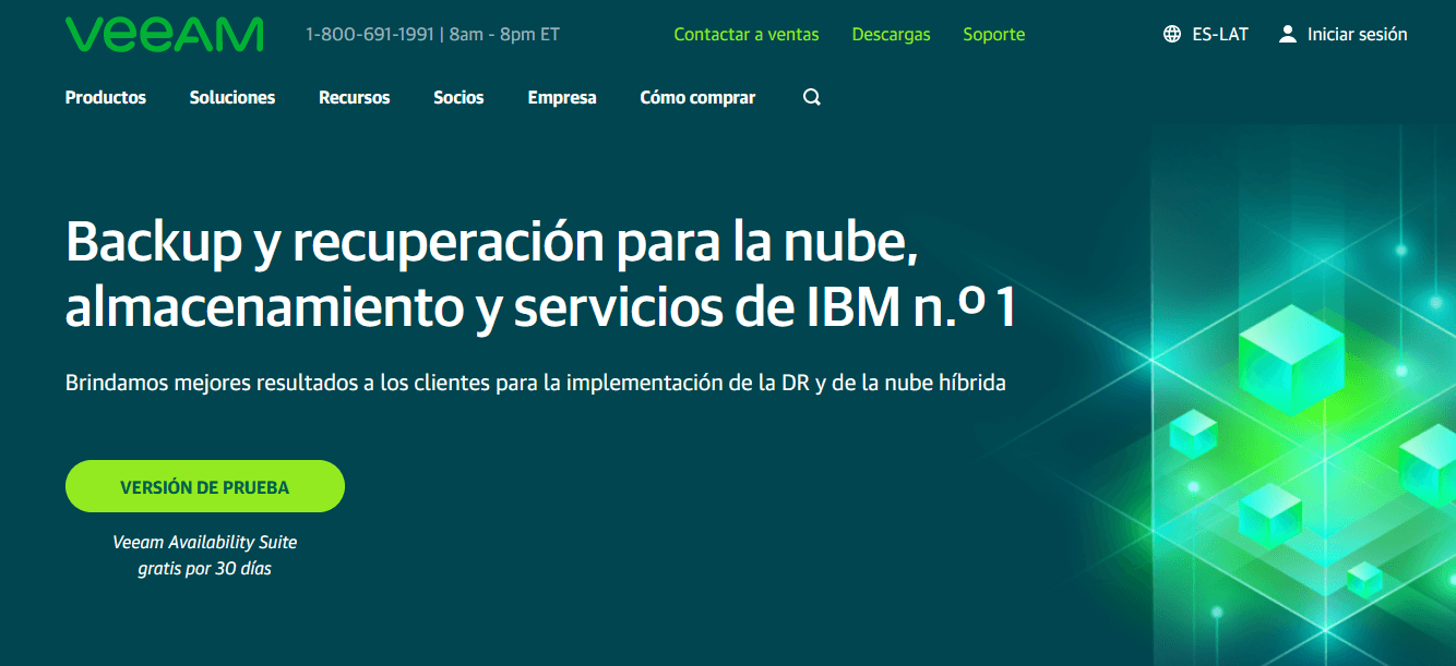 Herramientas para migración de datos: Veeam