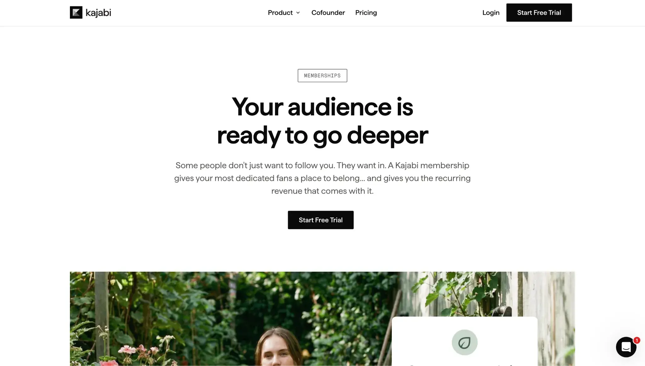 membership website builder, Kajabi