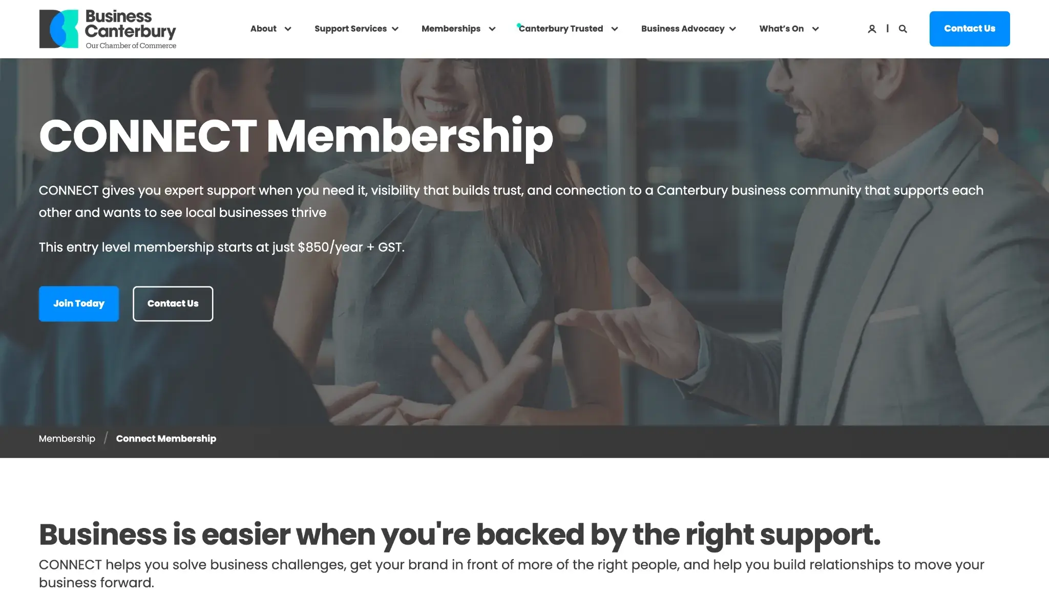 membership website builder, Business Canterbury