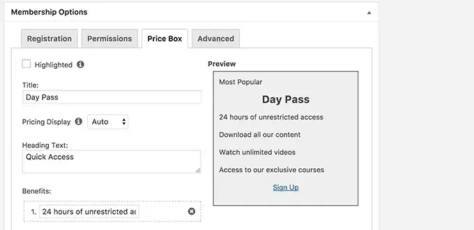 how to create a subscription plan in memberpress.