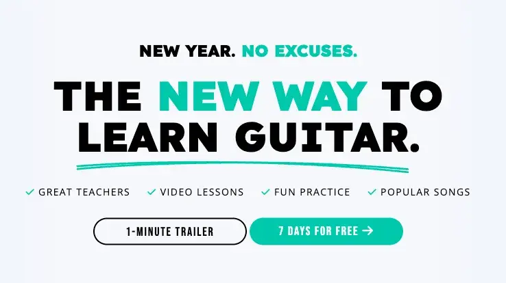 membership website ideas: guitareo offers guitar lessons