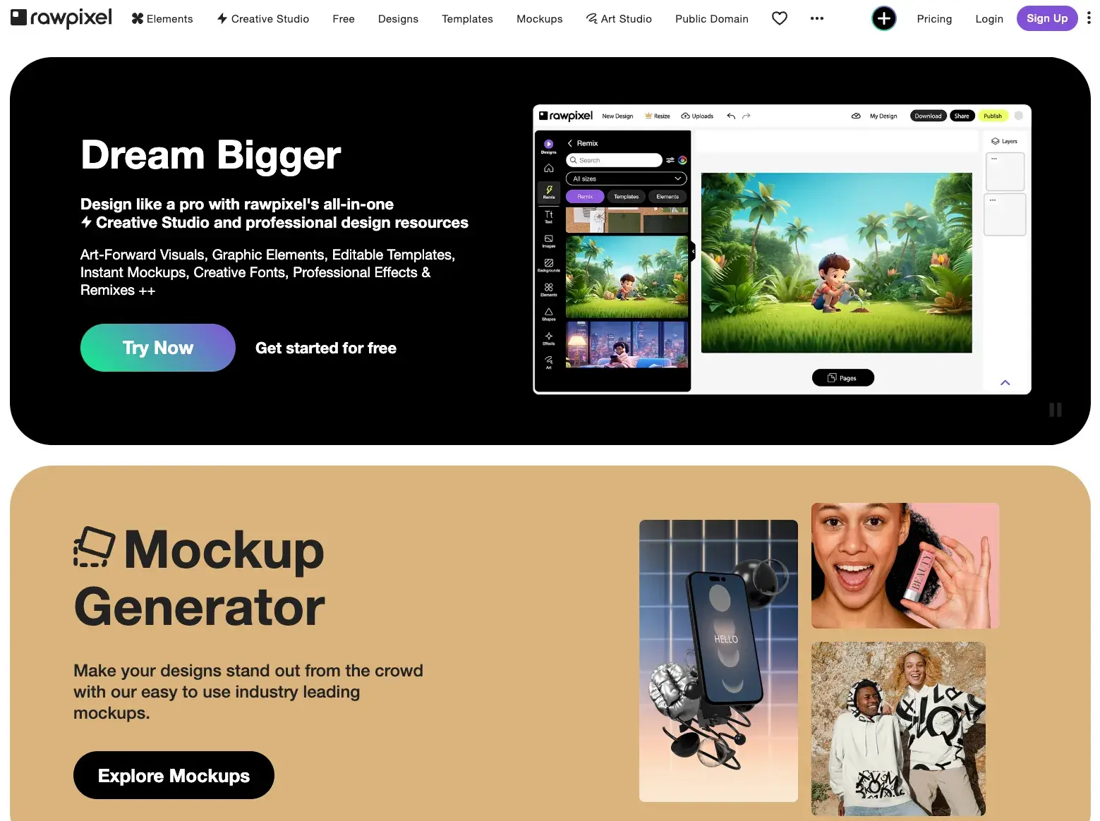 paid membership website ideas: digital art from rawpixel