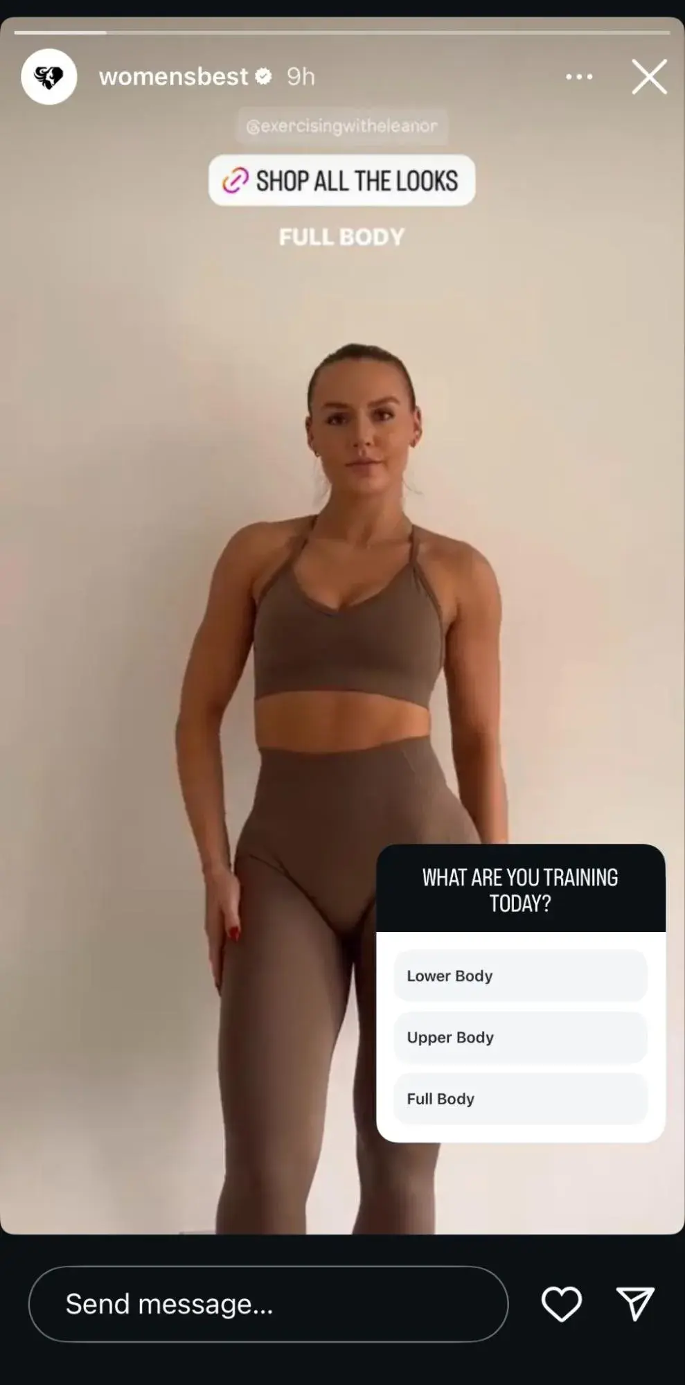 BMicro influencer marketing: rand re-posted influencers Reel to its story and tagged her.
