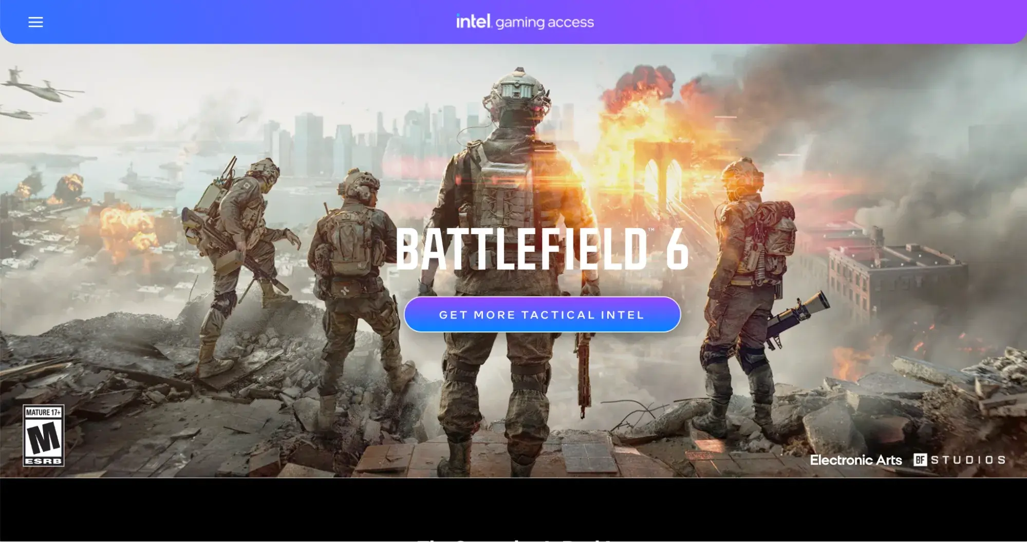 intel gaming access microsite