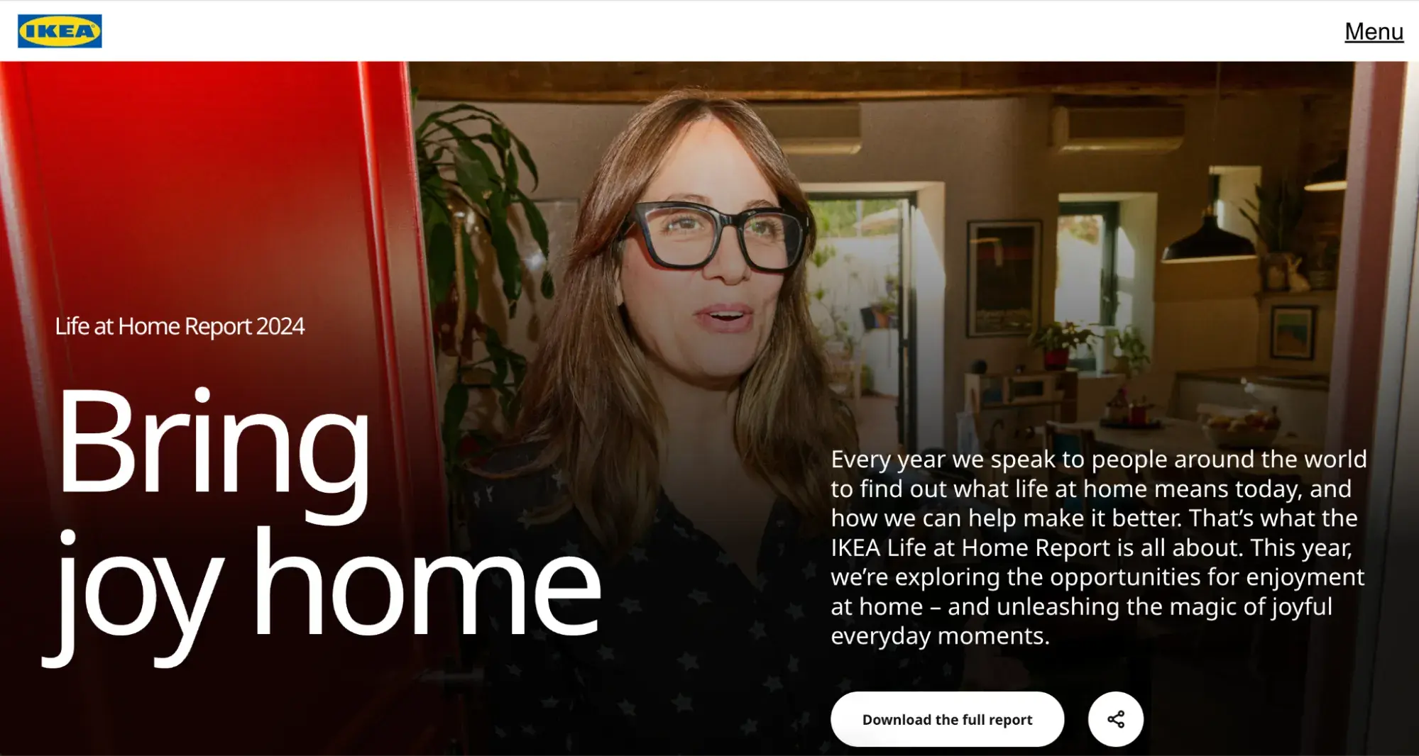 ikea life at home annual report