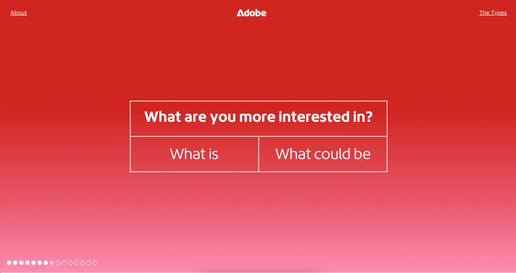 example of design microsite