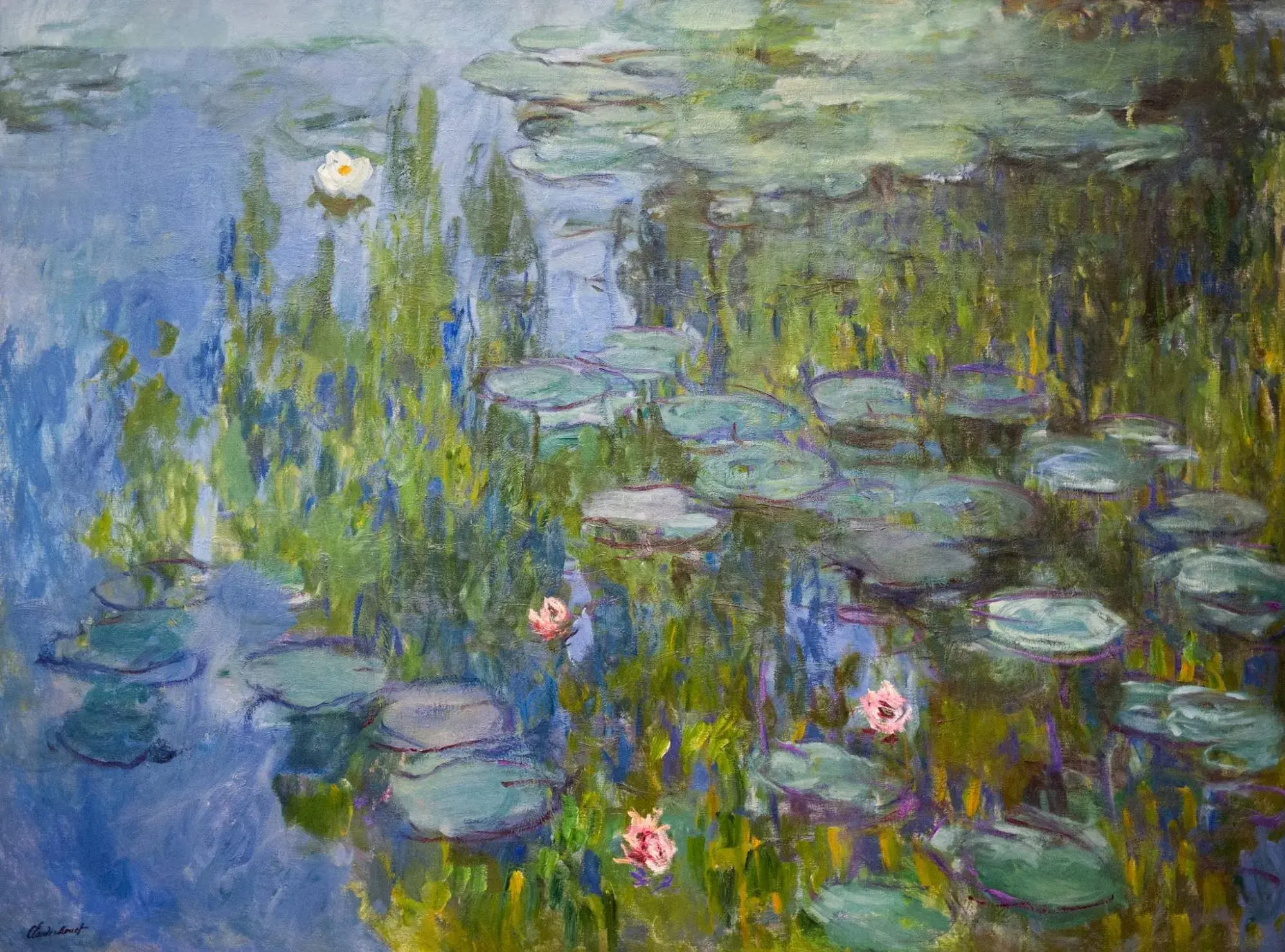 Monet painting