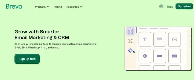 best place to find email newsletter templates, brevo