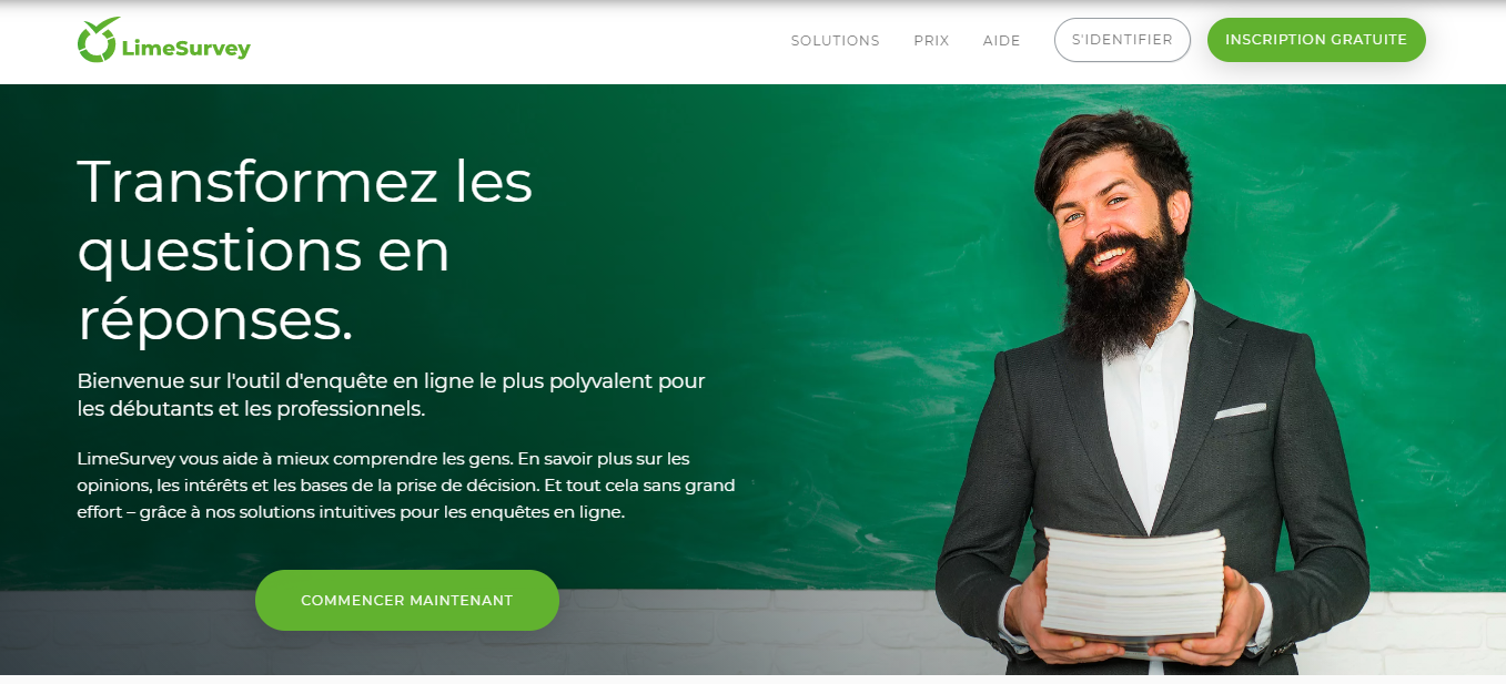 outil de sondage en ligne LimeSurvey