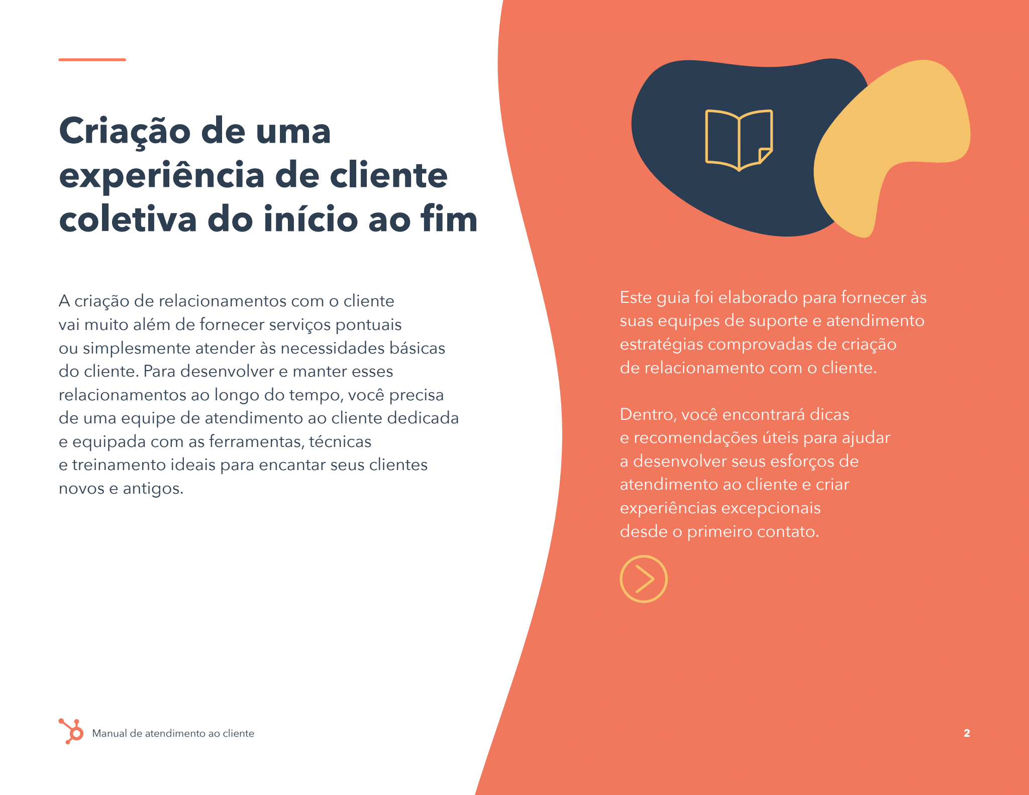 Manual de atendimento ao cliente - Página 2