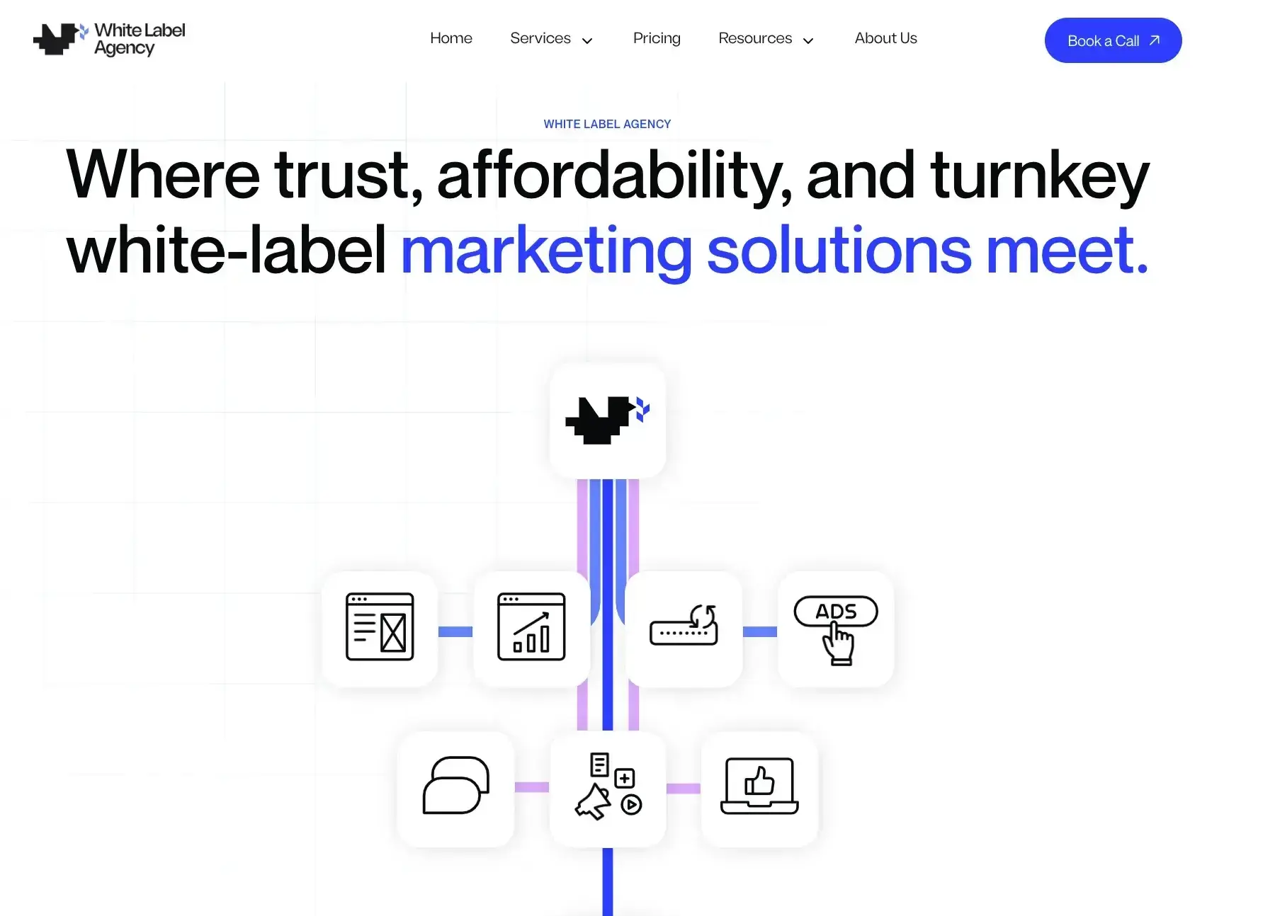 while label agency home page
