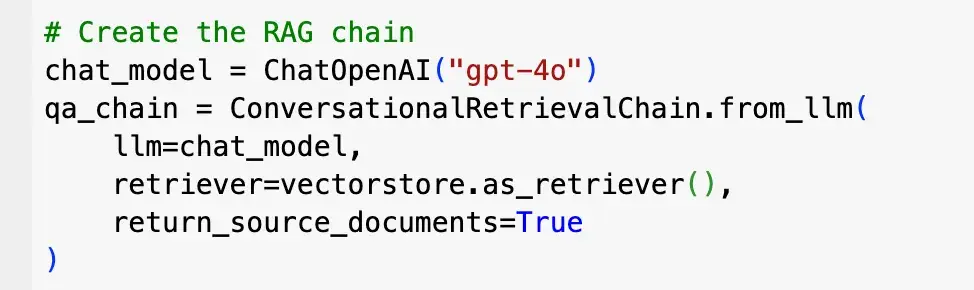 ai chatbot, code setting it to openai chat gpt 4o