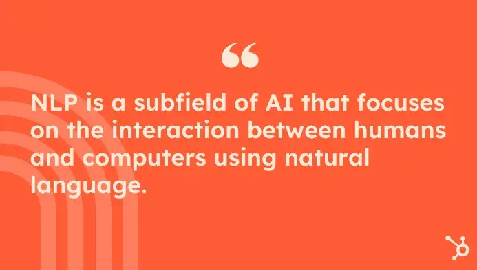 pull quote from post defining nlp