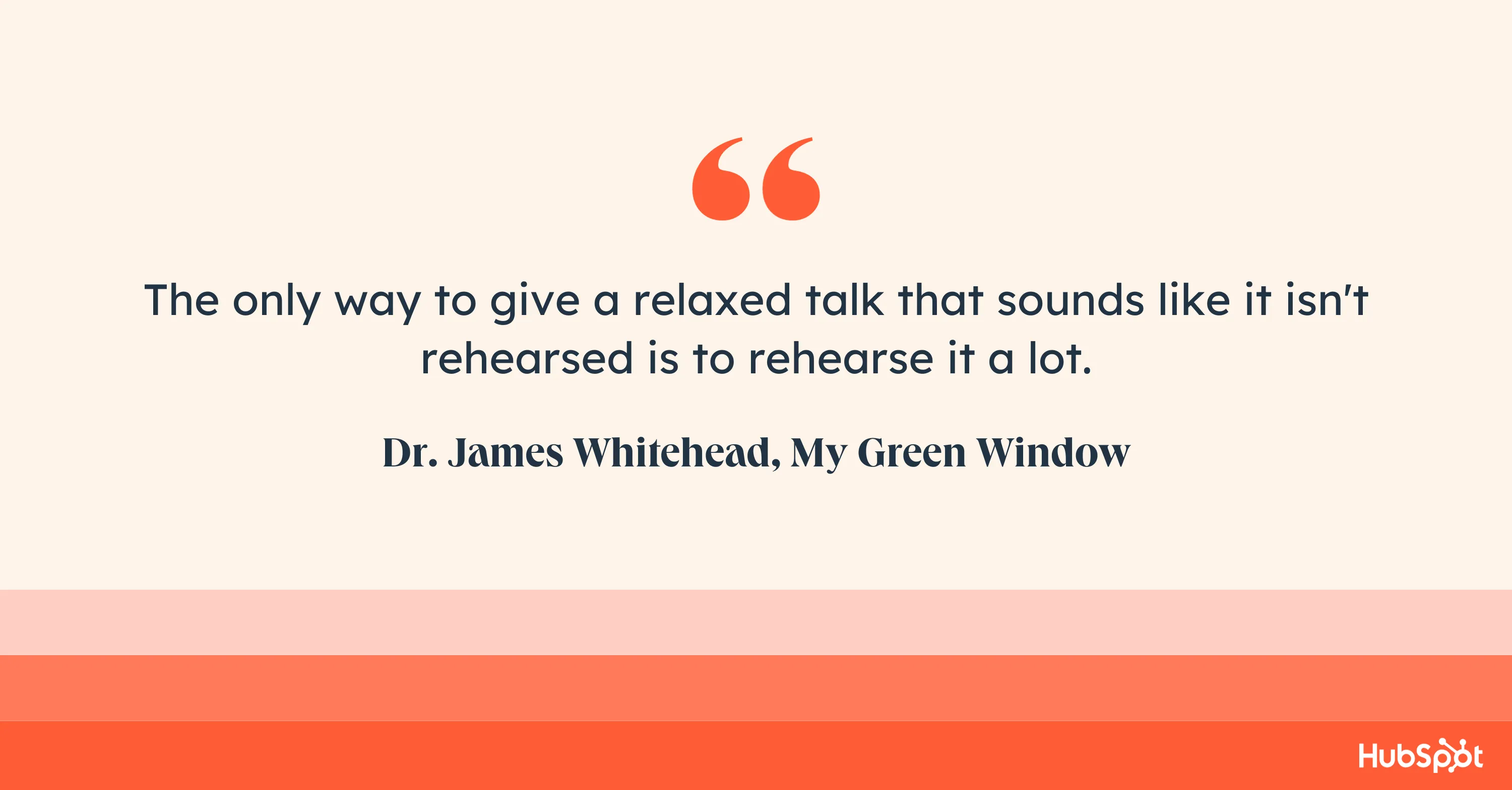 presentation tips, dr james whitehead