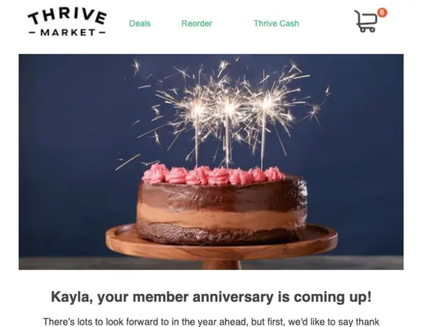 retargeting campaign, thrive