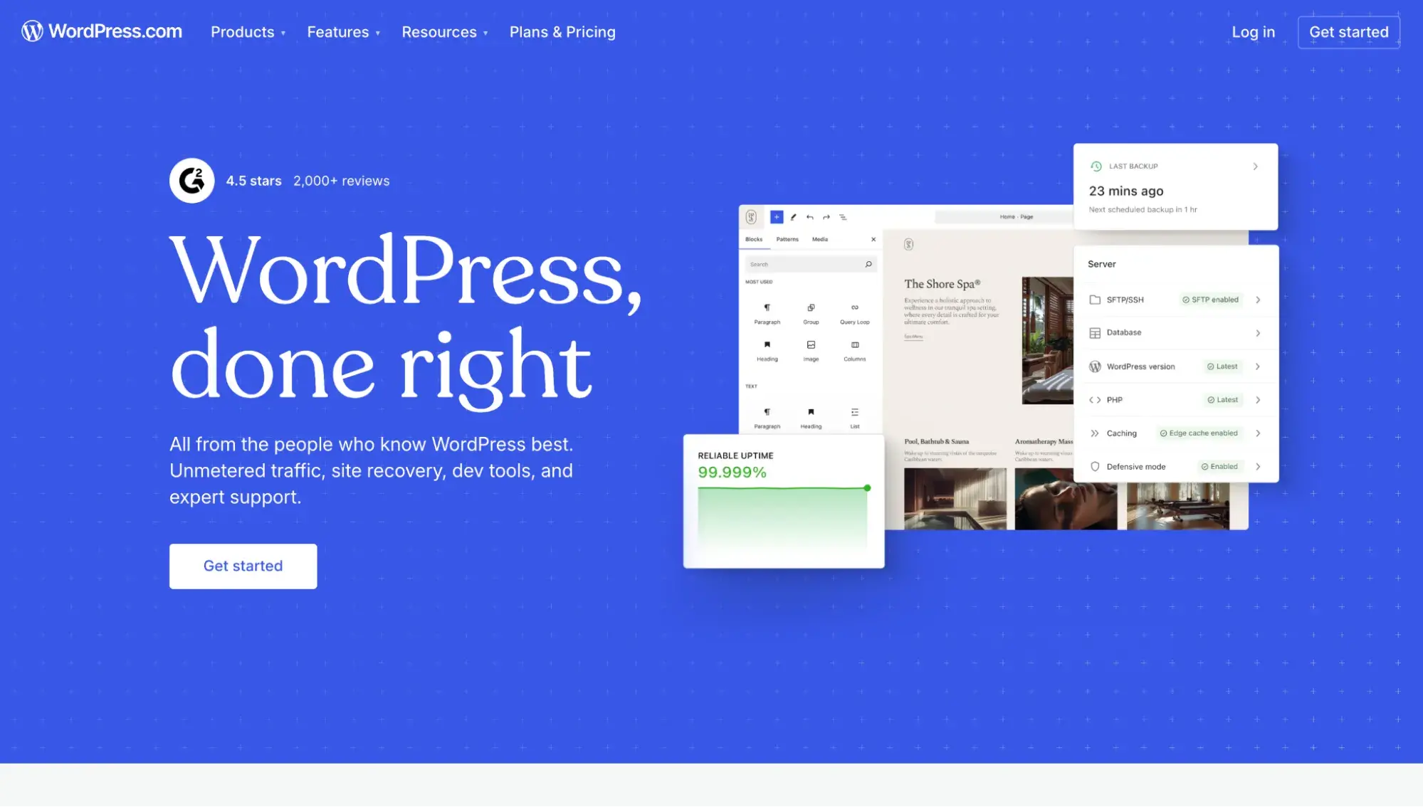 saas cms: wordpress.com