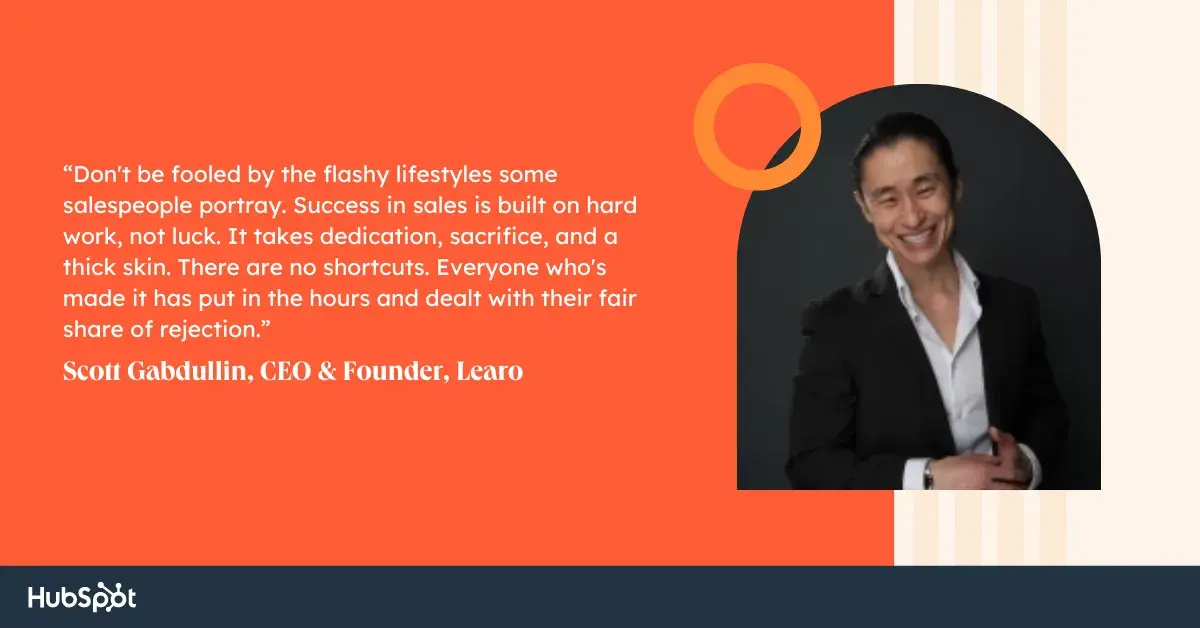 a sales 101 lesson from Scott Gabdullin CEO and Founder of Learo