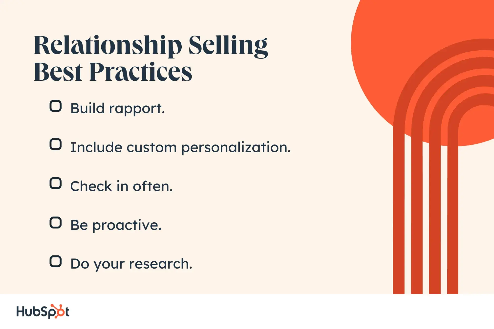 relationship selling best practices