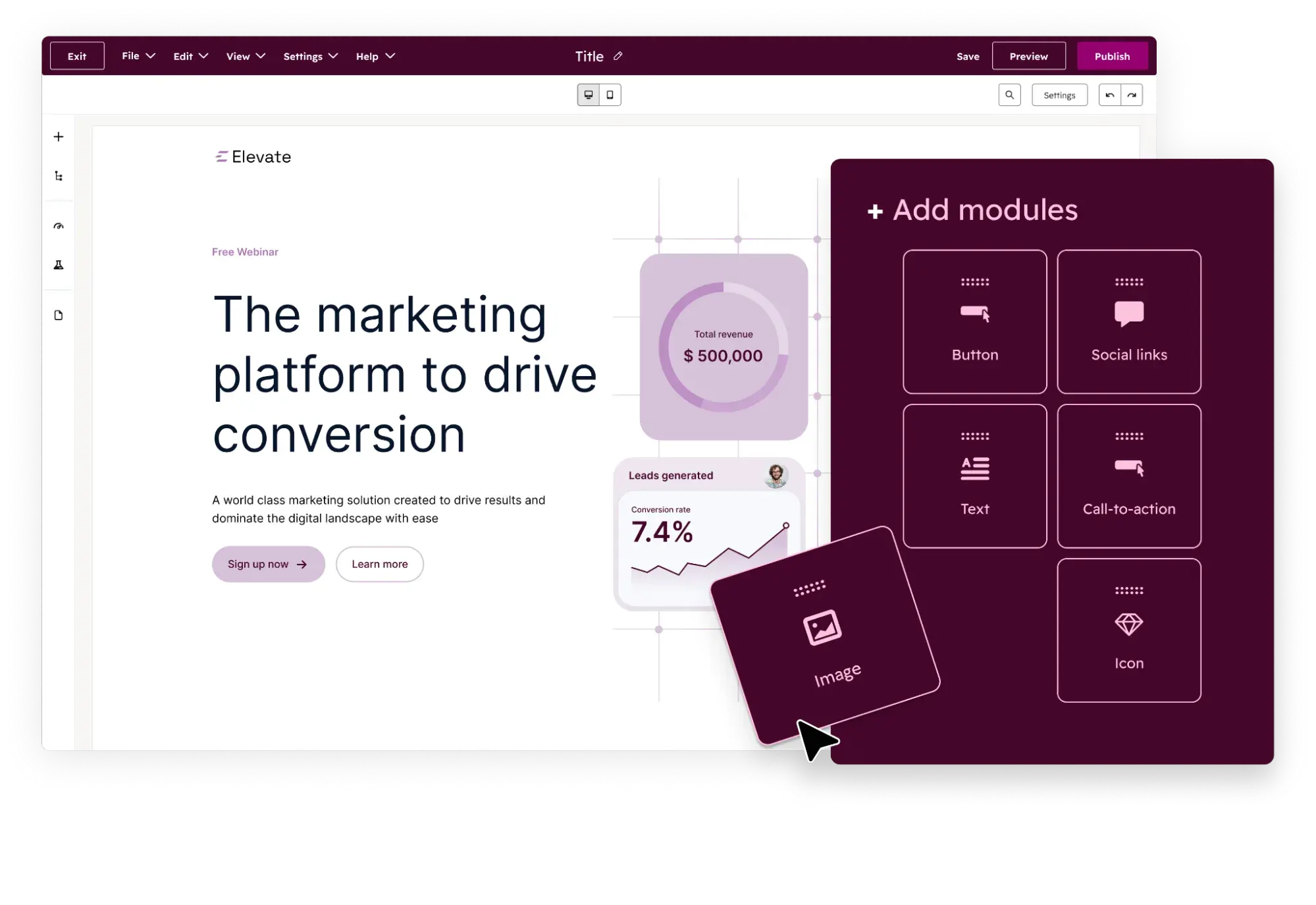 sales content management platforms, HubSpot Content Hub
