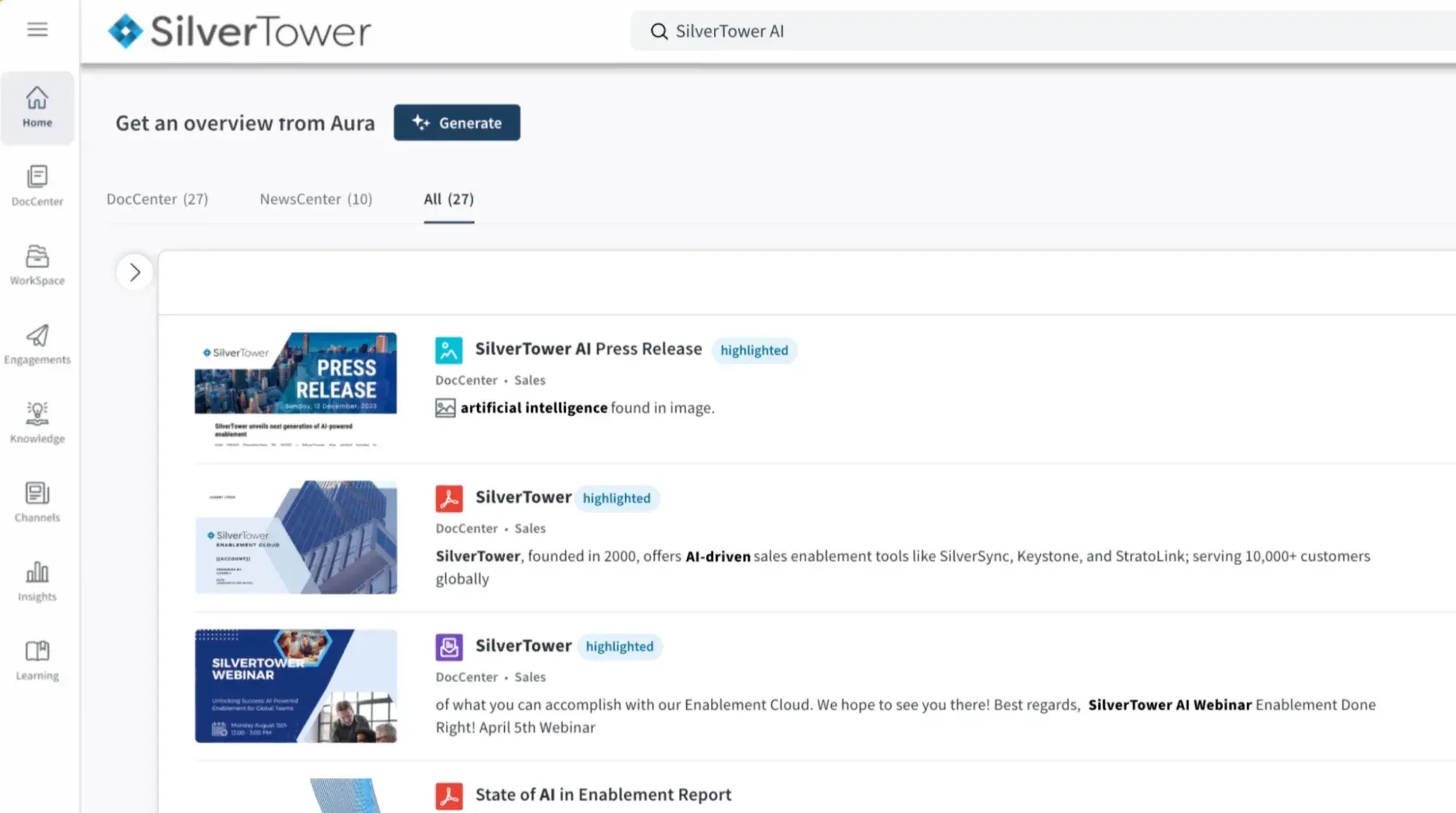 sales content management platforms, seismic