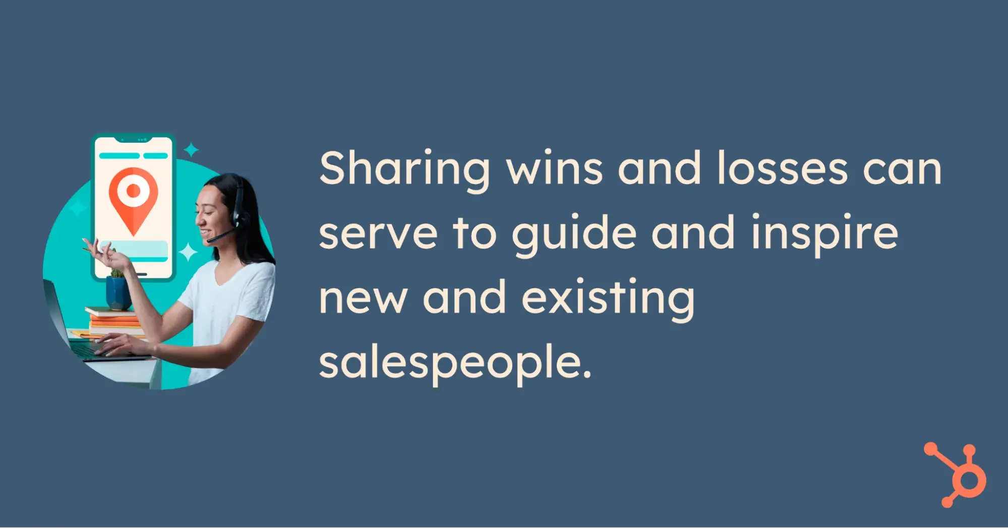 pull quote on sharing wins and losses for sales team training ideas