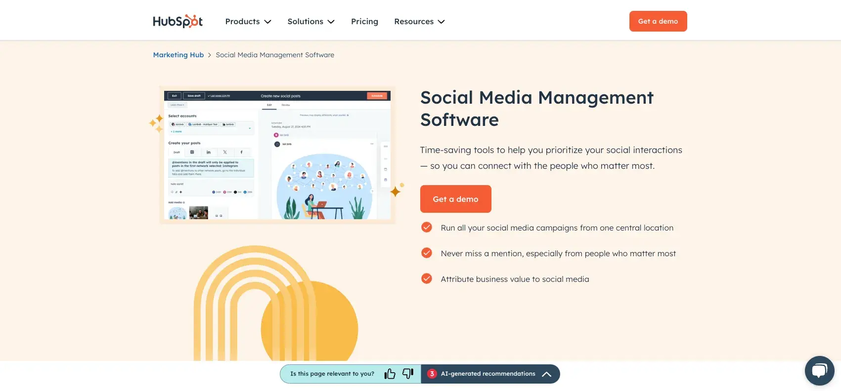 schedule instagram reels with ̽ѡ Social Media Management Software; homepage.