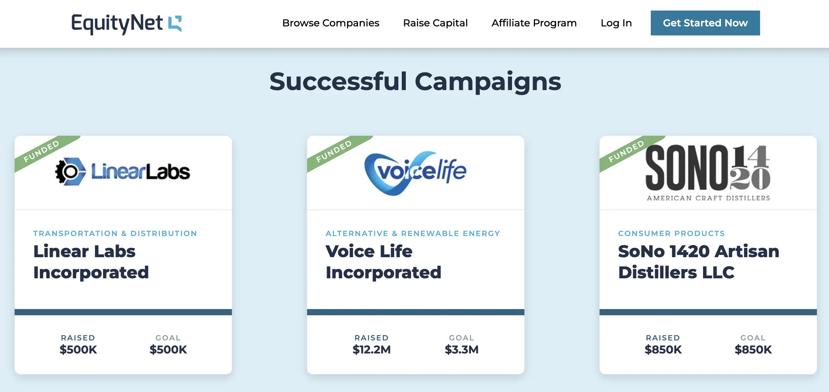 equitynet crowdfunding site