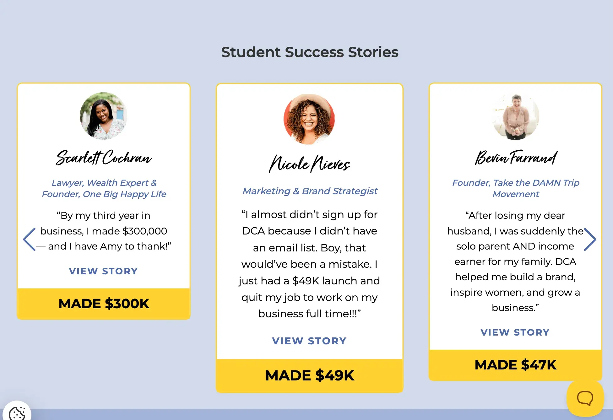 how to sell online courses: success stories from amy porterfields digital course academy