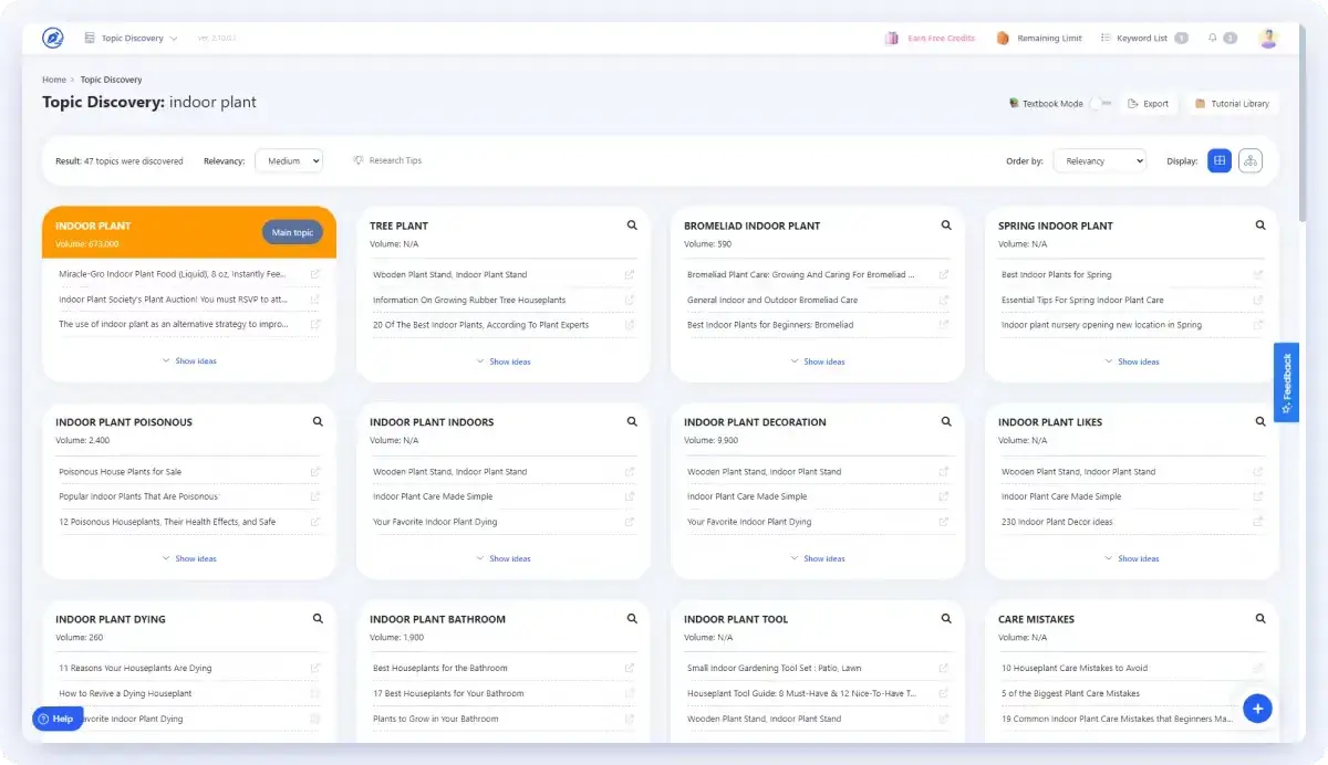 a screenshot of writerzen��s user interface, demonstrating how its SEO features function