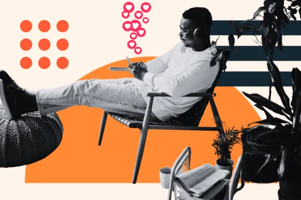man uses the best social listening tools for brands in 2024