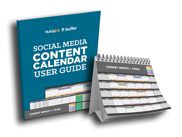 social media editorial calendar template offer