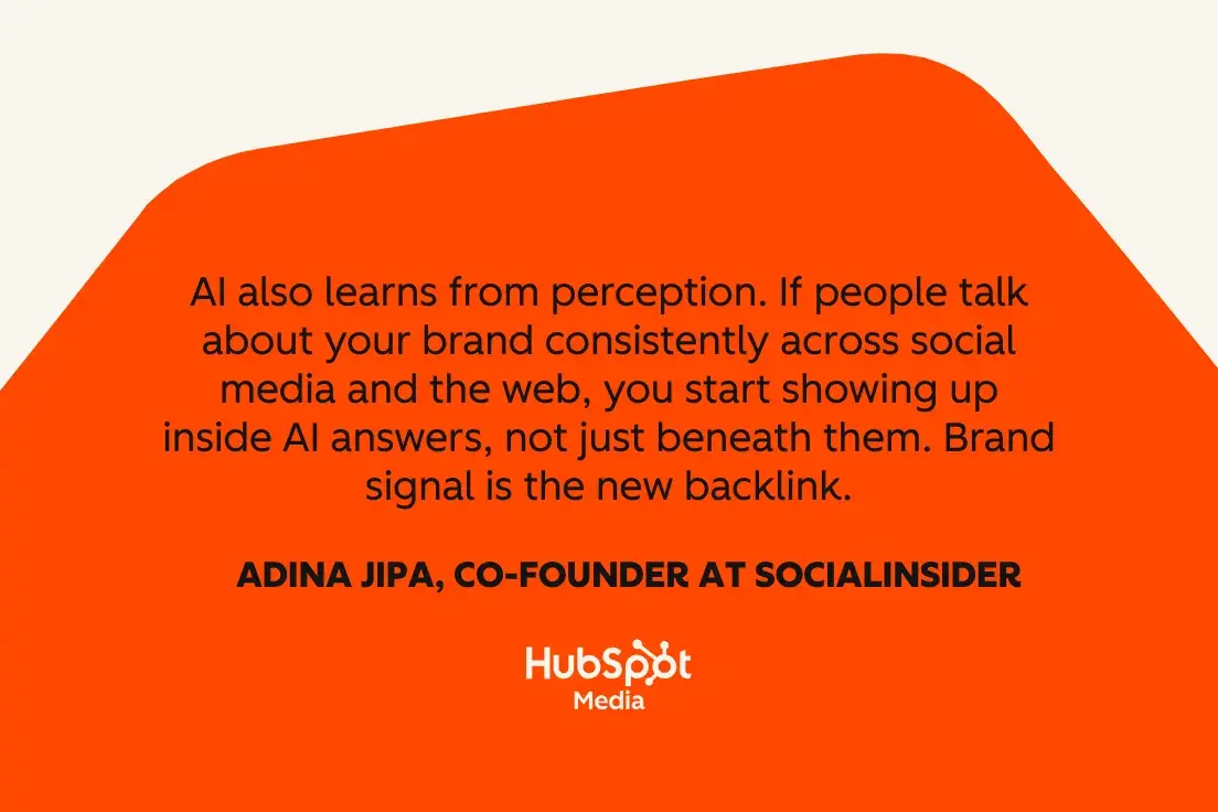social media marketing report, quote on consistency on social media