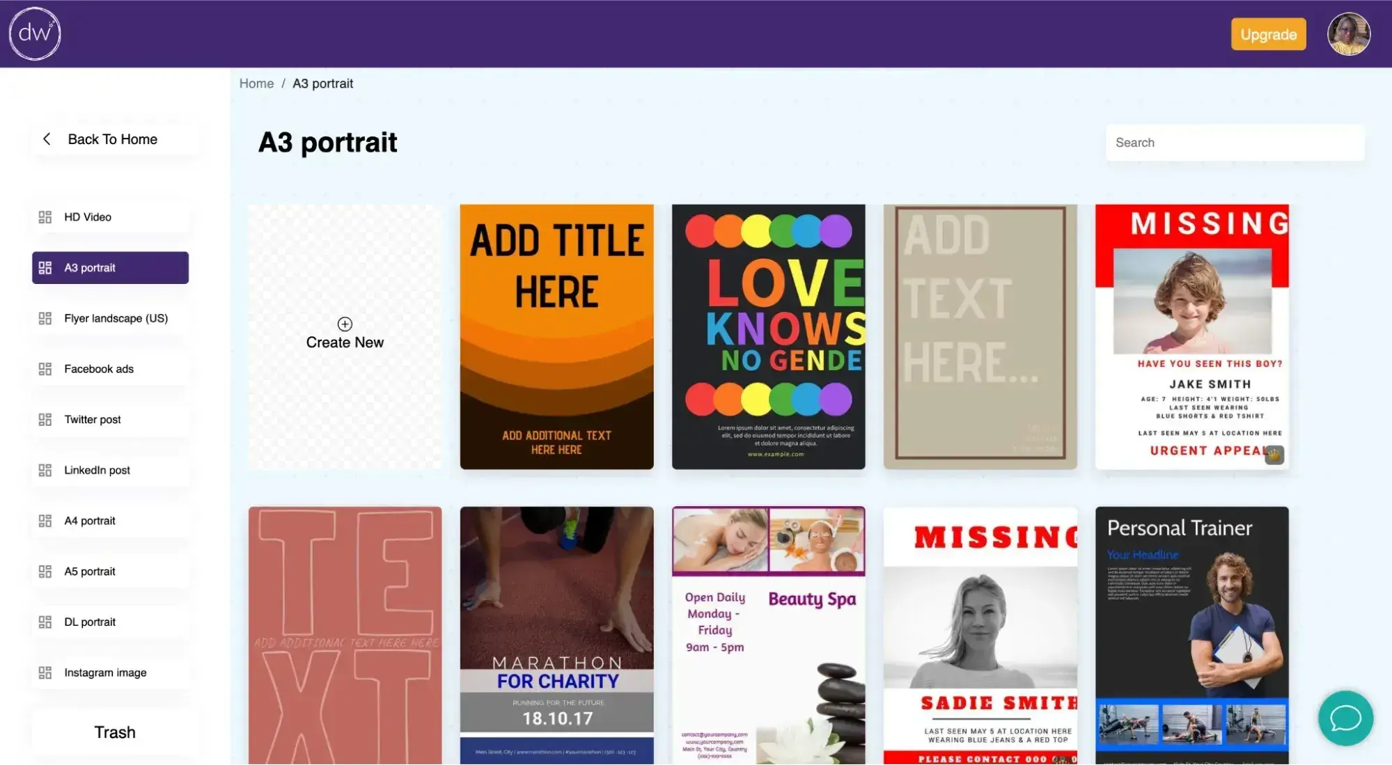 social media tools, design wizard